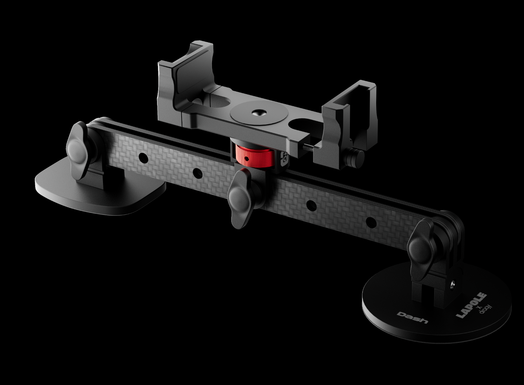 LAPOLE Dash onboard phone holder (Designed for Dragy PiP recording)